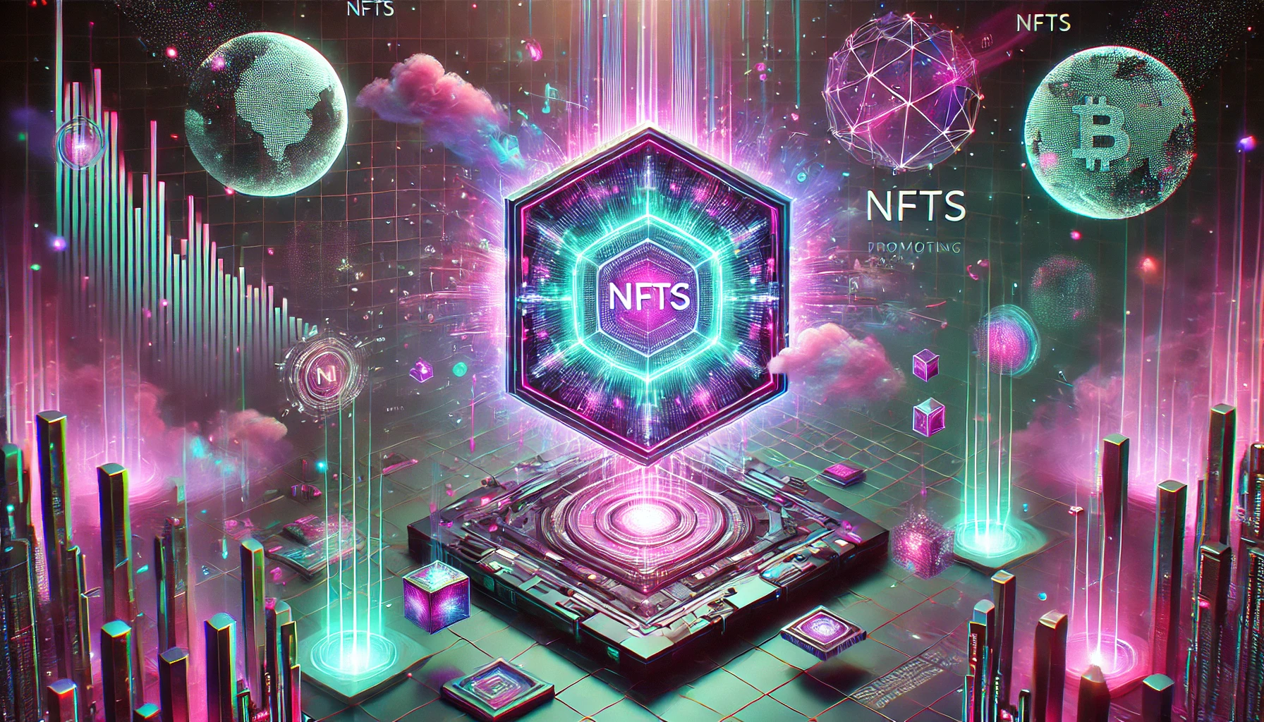 NFT Promotion background